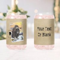 Alaska Muskox Postage Stamp Souvenir