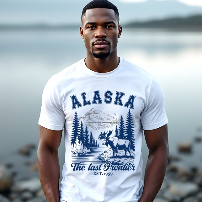 Alaska Nature Escape with Moose T-Shirt (Creator Uploaded)