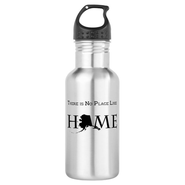 Alaska No Place Like Home 532 Ml Water Bottle (Front)