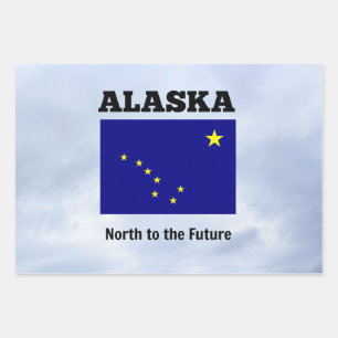 Alaska, North to the Future Wrapping Paper Sheet