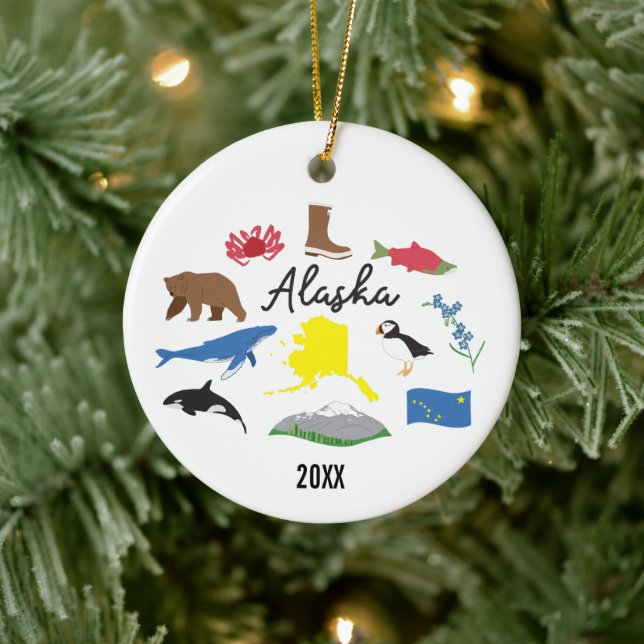 Alaska Ornament (Tree)