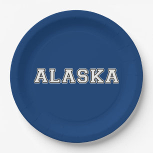 Alaska Paper Plate