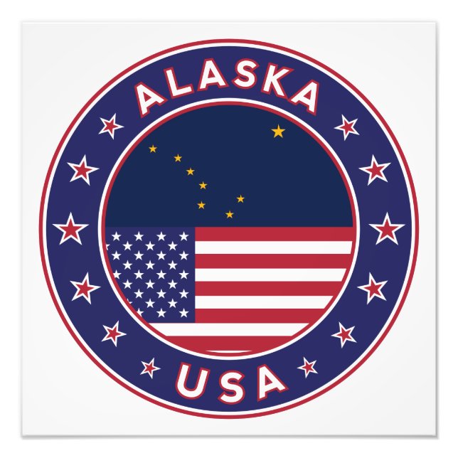 Alaska Photo Print (Front)
