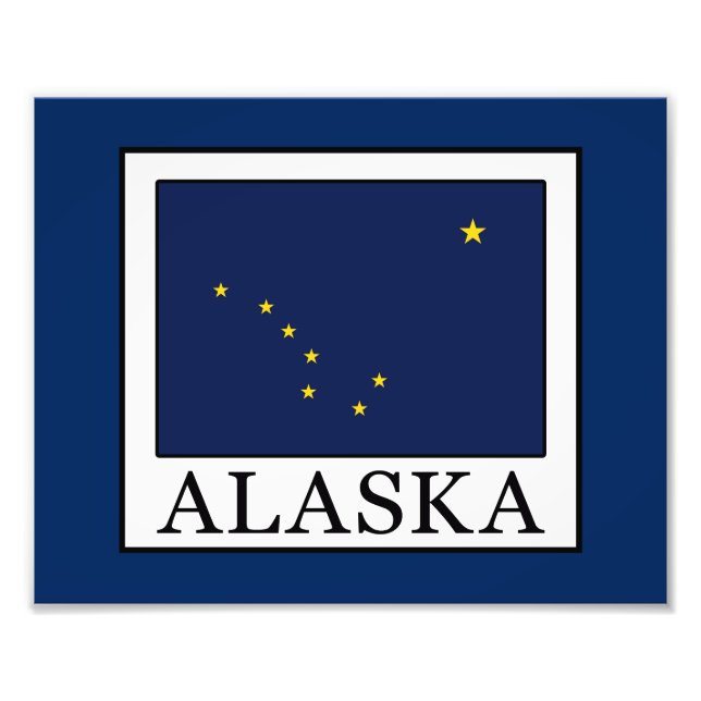 Alaska Photo Print (Front)