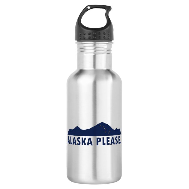 Alaska Please 532 Ml Water Bottle (Front)