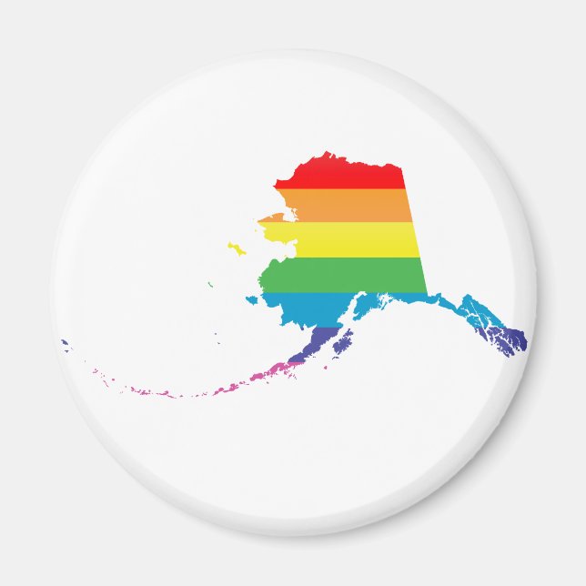 alaska pride. magnet (Front)