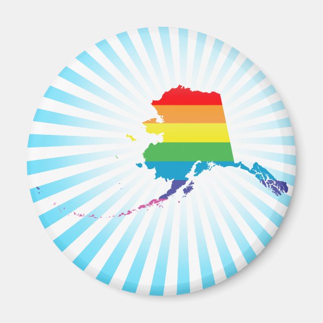 alaska pride. magnet (Front)
