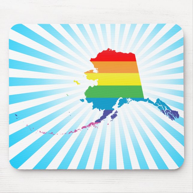 alaska pride. mouse pad (Front)