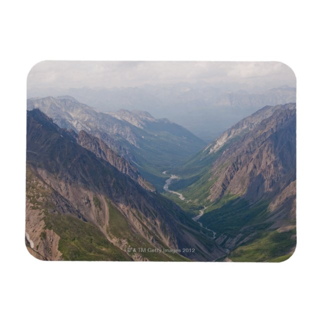 Alaska Range Mountains, Alaska, USA Magnet (Horizontal)