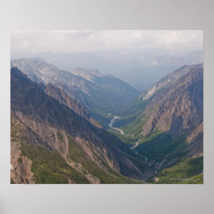 Alaska Range Mountains, Alaska, USA Poster