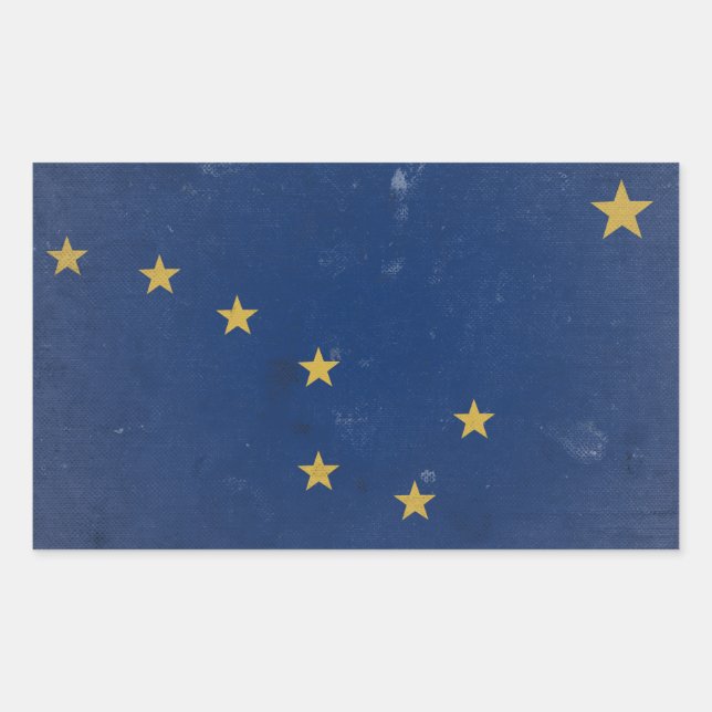 Alaska Rectangular Sticker (Front)