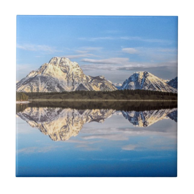 Alaska Reflection Ceramic Tile (Front)