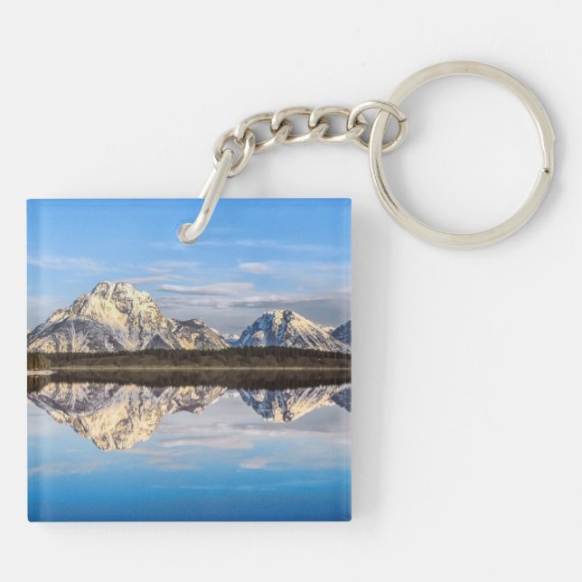 Alaska Reflection Key Ring (Back)