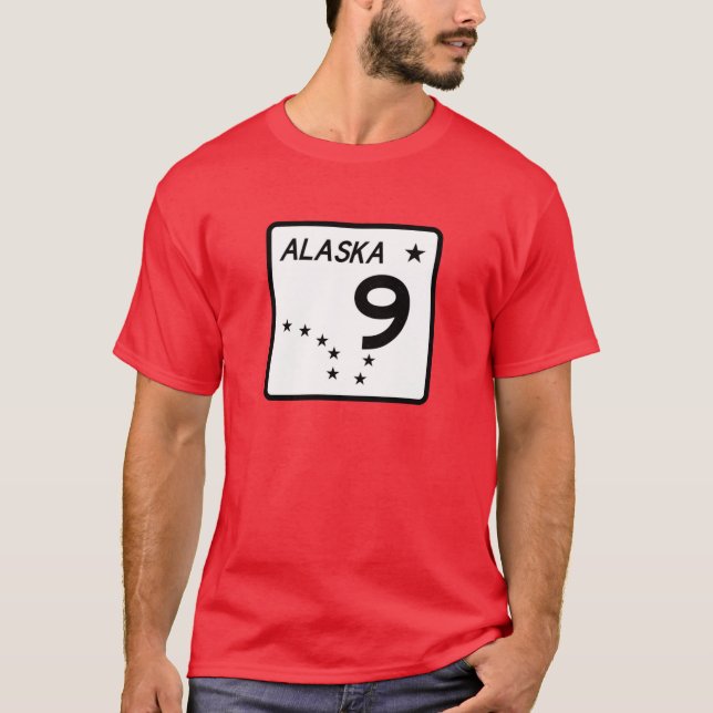 Alaska Route T-Shirt (Front)