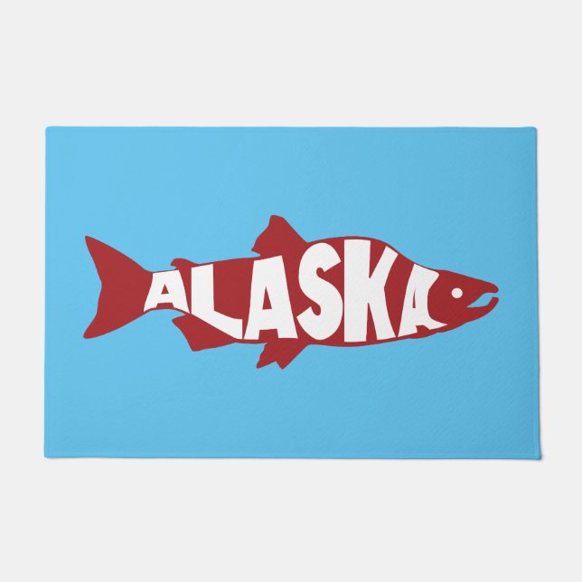 Alaska Salmon Doormat (Front)