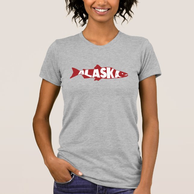 Alaska Salmon T-Shirt (Front)