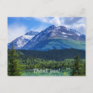 Alaska Scenic Byway Mountain Postcard