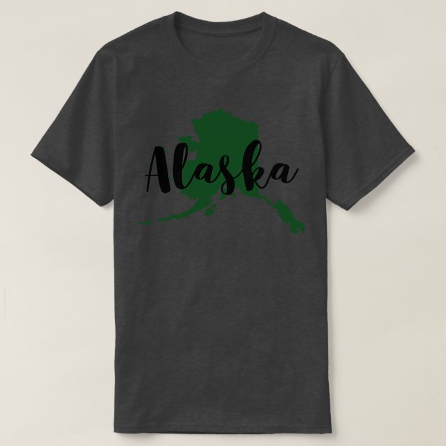Alaska Script TShirt (Design Front)