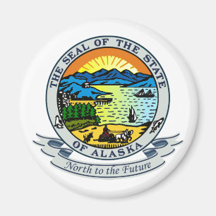 Alaska Seal Magnet