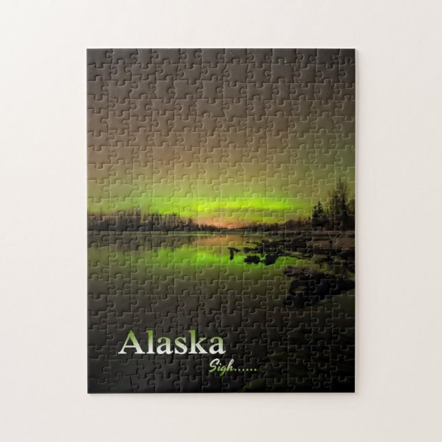 Alaska Sigh.... Jigsaw Puzzle (Vertical)