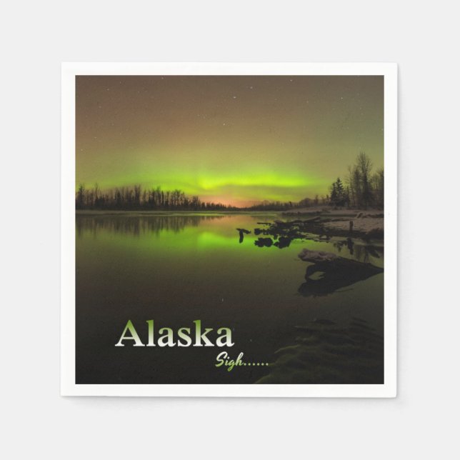 Alaska Sigh.... Napkin (Front)