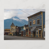 Alaska Skagway Town Buildings Photo