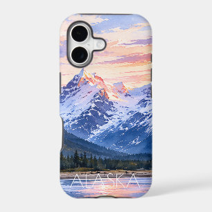 Alaska Soft Pastel Sunset Wilderness Scenery Gift