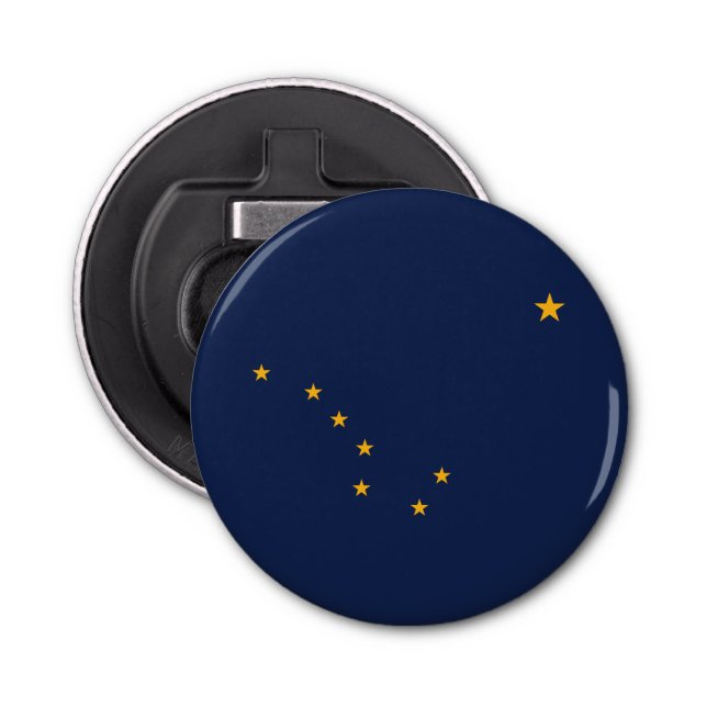 Alaska State Flag Bottle Opener (Front)