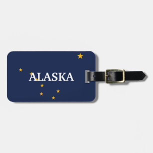 Alaska State Flag Custom Luggage Tag