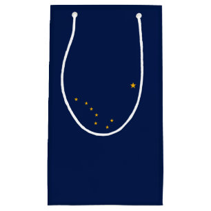 Alaska State Flag Design Small Gift Bag