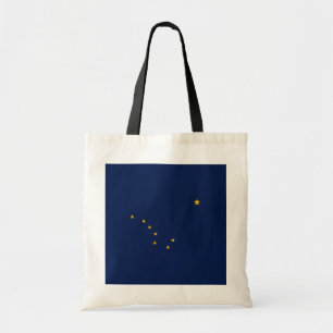 Alaska State Flag Design Tote Bag