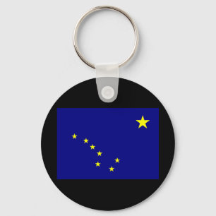 Alaska State Flag Keychain