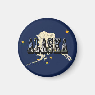 Alaska State Flag Magnet