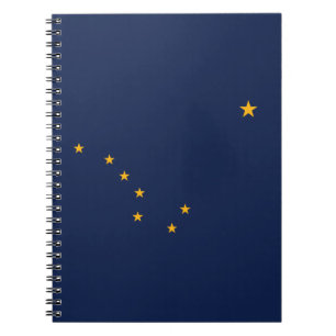 Alaska State Flag Notebook