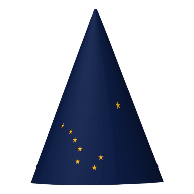Alaska State Flag Party Hat (Front)