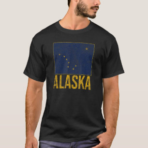 Alaska State Flag Ursa Major Bigdipper Polaris T-Shirt