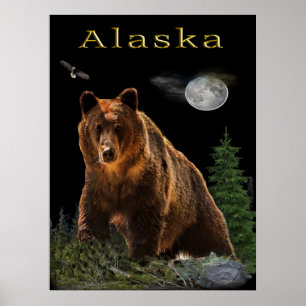Alaska State Poster