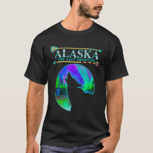 Alaska State Pride Alaska Northern Lights Alaskan T-Shirt