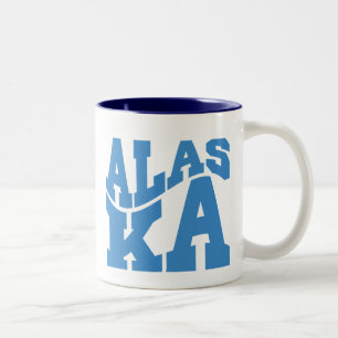 Alaska - State Pride Two-Tone Coffee Mug