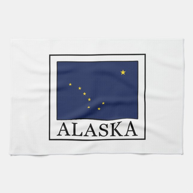 Alaska Tea Towel (Horizontal)