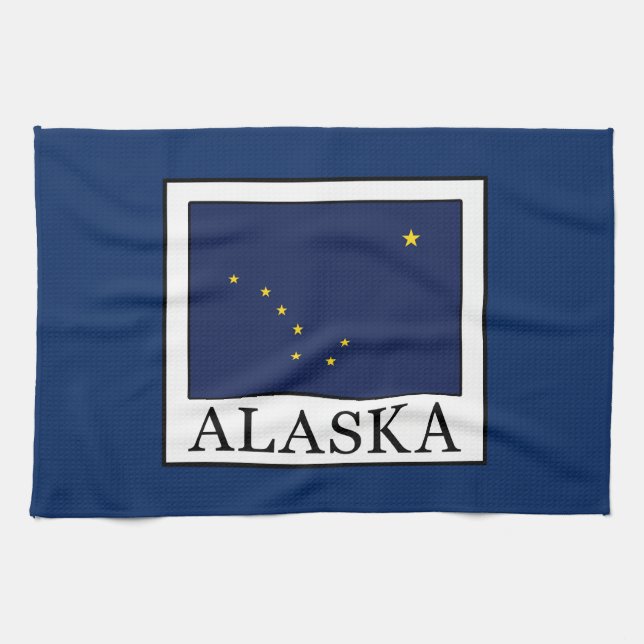 Alaska Tea Towel (Horizontal)