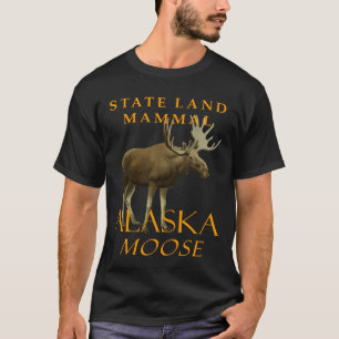 Alaska Territory Land Mammal The Elk T-Shirt