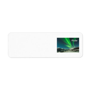 Alaska The Curtain Rises Return Address Label