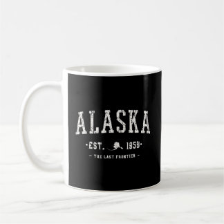 Alaska The Last Frontier Alaska Est 1959 Coffee Mug