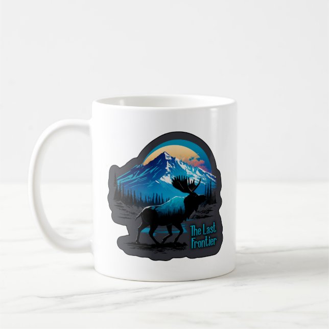 Alaska - The Last Frontier Coffee Mug (Left)