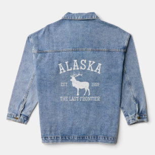 Alaska The Last Frontier Denim Jacket