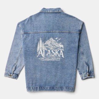 Alaska The Last Frontier Denim Jacket