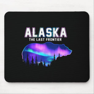 Alaska The Last Frontier Est 1959 Northern Lights Mouse Pad
