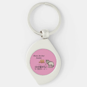 Alaska The Last Frontier Key Ring