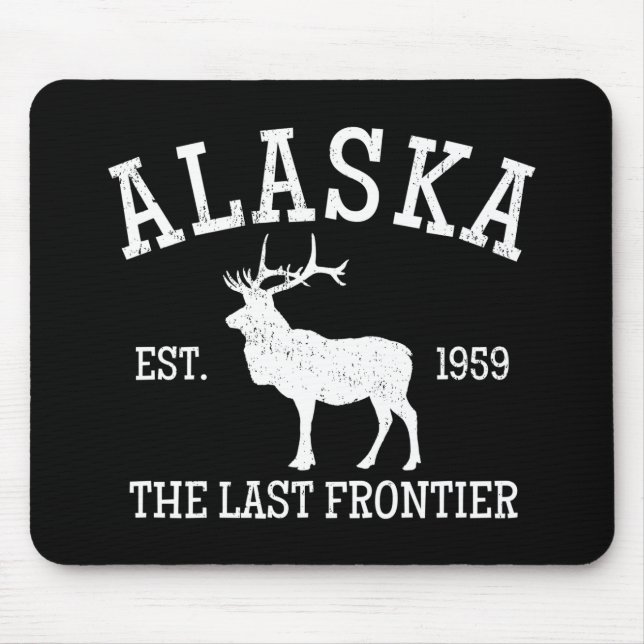 Alaska The Last Frontier Mouse Pad (Front)